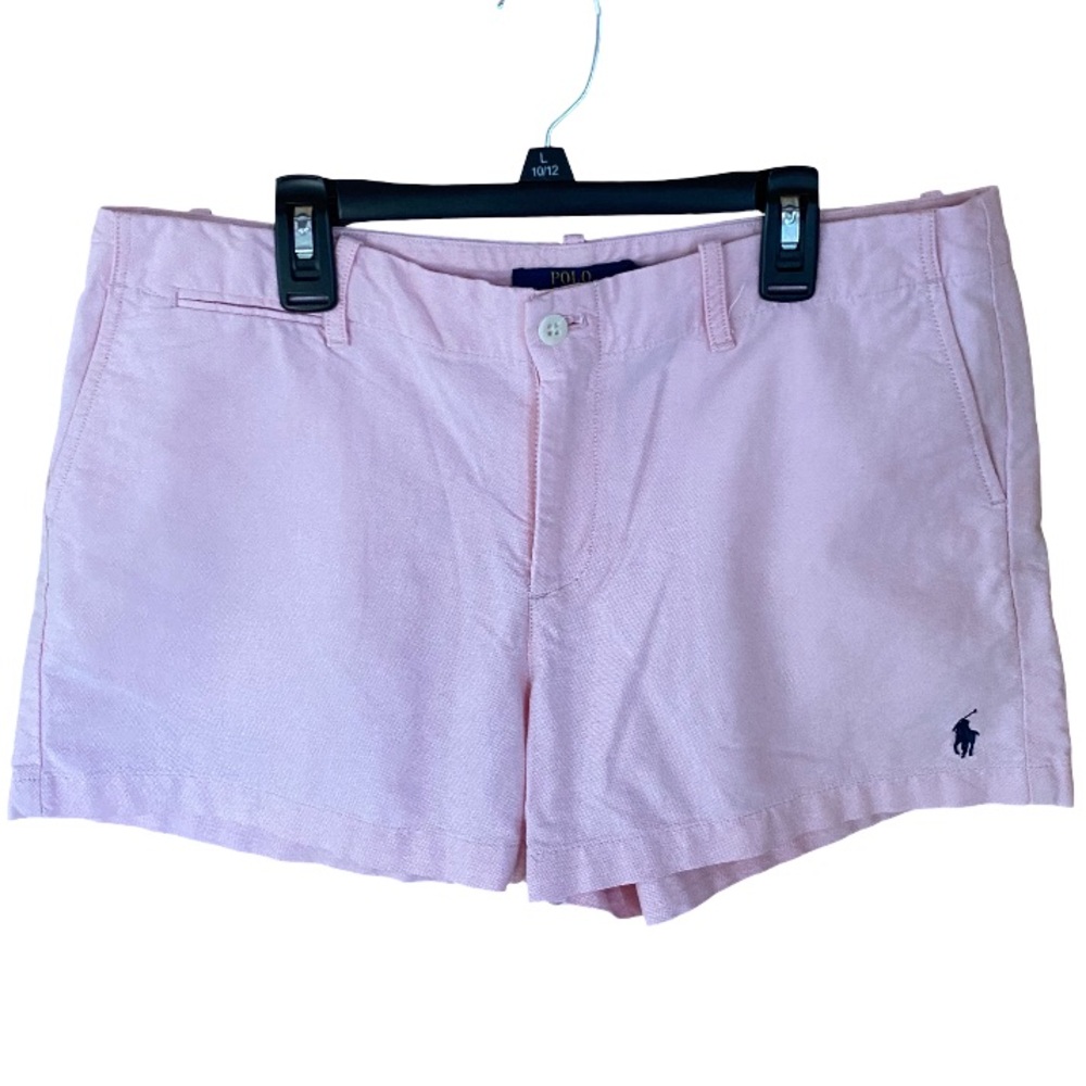 Polo Ralph Lauren women’s baby pink cotton shorts size 8